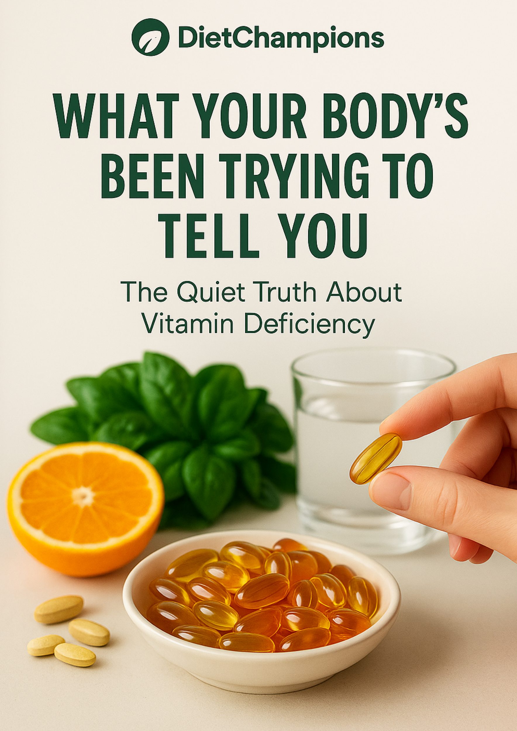 What Your Body's Been to Tell You: The Quiet Truth About Vitamin Deficiency